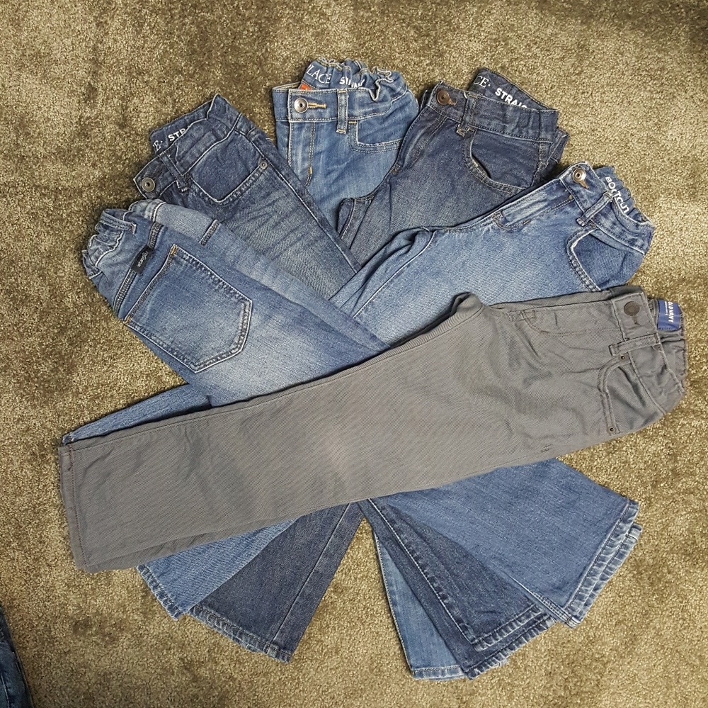 6 pairs of boy jeans!